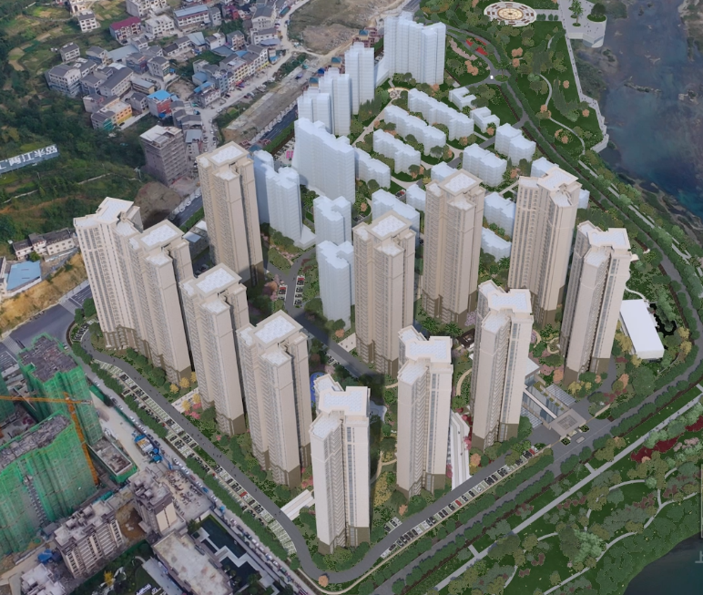 黔龍御園3D建筑動(dòng)畫制作