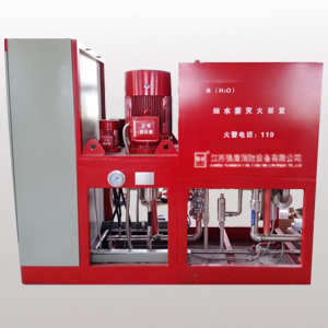 高壓細水霧在工業(yè)消防中的應用